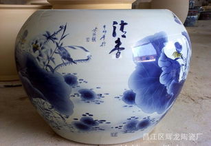 景德镇青花瓷器大缸 青花瓷器 景德瓷器工艺品 瓷器 青花瓷艺价格 厂家 图片